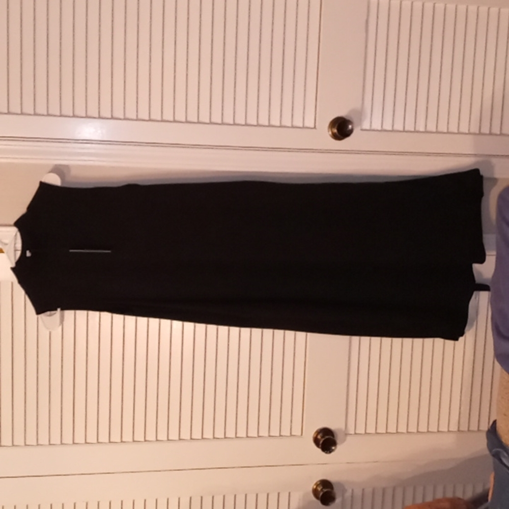 Black turtle neck dress prologue